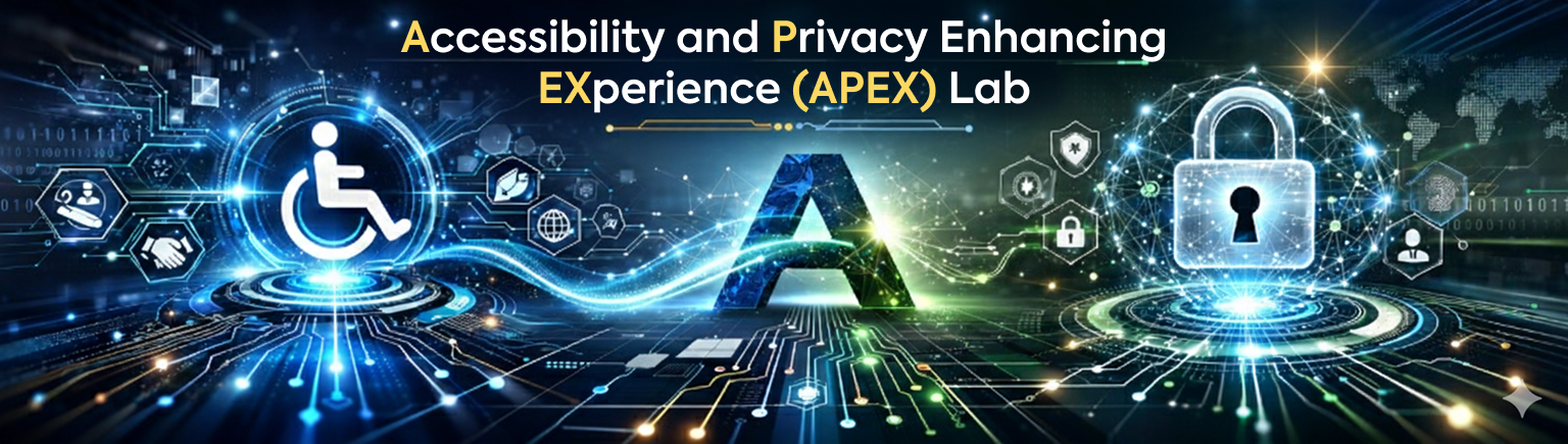 Accessibility and Privacy Enhancing EXperience (APEX) Lab — University of Texas at San Antonio